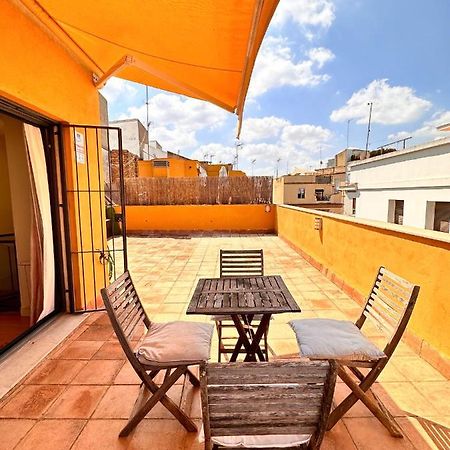 Penthouse Near Cathedral Private Rooftop Private Parking Seville Luaran gambar